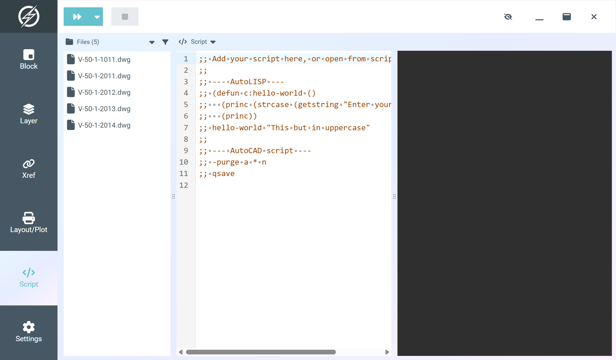 Script Manager